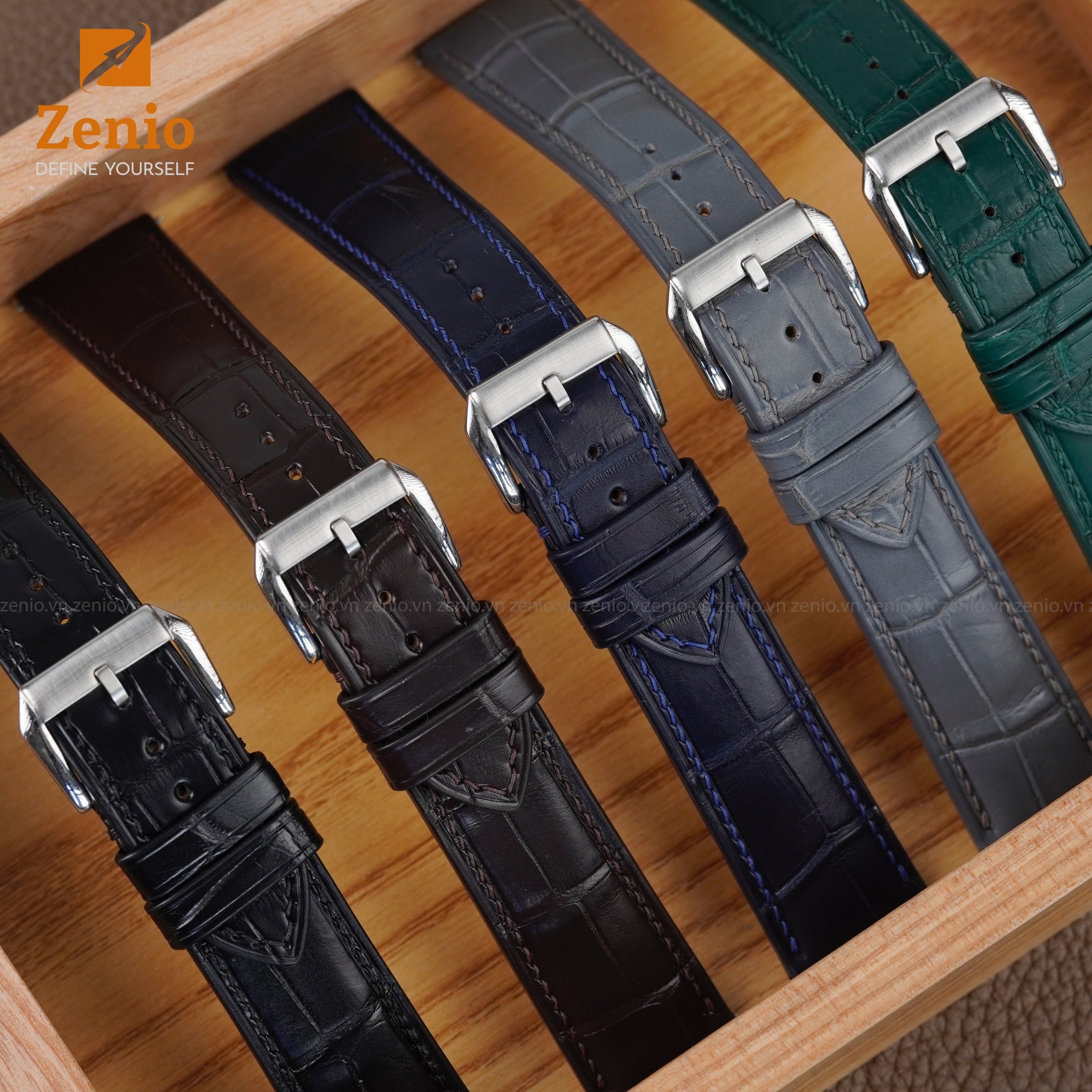 Alligator Watch Straps – Zenio