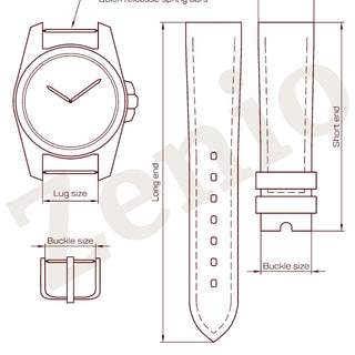 How to measure your watch strap