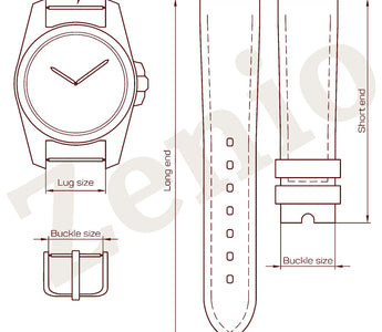 How to measure your watch strap