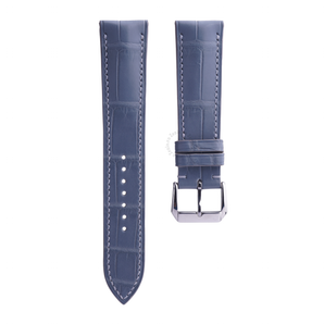 Matte Dolphin Grey Alligator Classic Straps