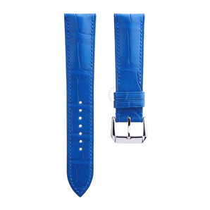 Matte Iceberg Blue Alligator Classic Straps