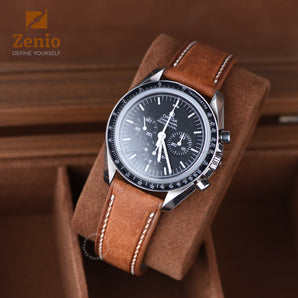 Golden Brown Pueblo Strap For Omega Speedmaster