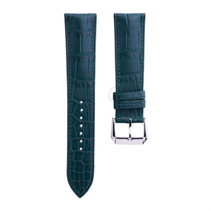 Matte Dark Green Alligator Classic Straps