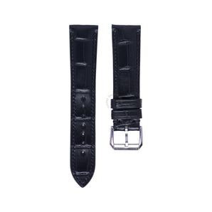 Matte Black Aligator Classic Strap