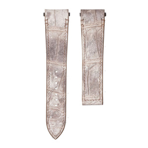 Antique Himalayan Alligator straps for Cartier Santos - New Clasp