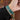 Aqua Blue Pueblo Slim Strap with Double Side Stitches