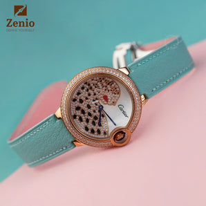 Tiffany Blue Alran Strap For Cartier Ballon Bleu - New clasp