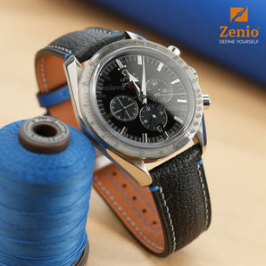 Black Alran mix with Blue Legacy Leather Straps