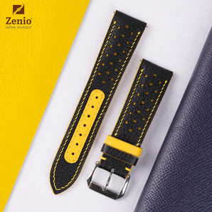 Custom Watch Strap – Two Tone Rally Style
