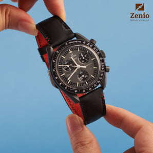 Black Swift Strap For Moonswatch Mission to Mercury
