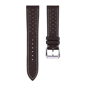 Bordeaux Epsom Rally Leather Strap