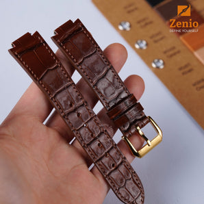 Brown Aligator For LV strap