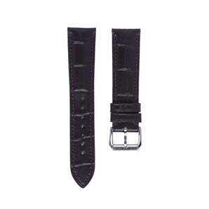 Dark Brown Alligator Classic Strap