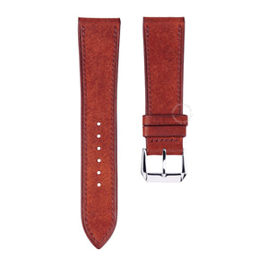 Burgundy Pueblo Badalassi Carlo Leather Watch Strap