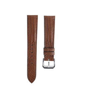 Brown Lizard Leather Watch Strap