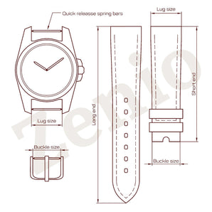 Custom Watch Strap – Classic Strap Style