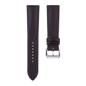 Dark Brown Alran Fatnat Chèvre Classic Strap