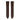Dark Brown Vachetta leather straps for Cartier Santos - Classic Claps
