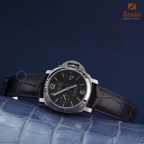 Dark Navy Alligator Leather Straps for Panerai Radiomir