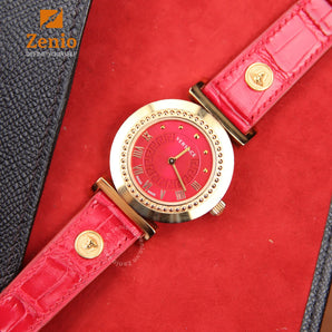 Bespoke Watch Strap in Red Algiator