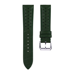 Forest Green Saffiano Rally Leather Straps