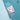 Glossy Baby Blue Alligator Slim Strap