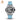 Glossy Blue Sky Alligator straps for Hublot Bigbang One Click