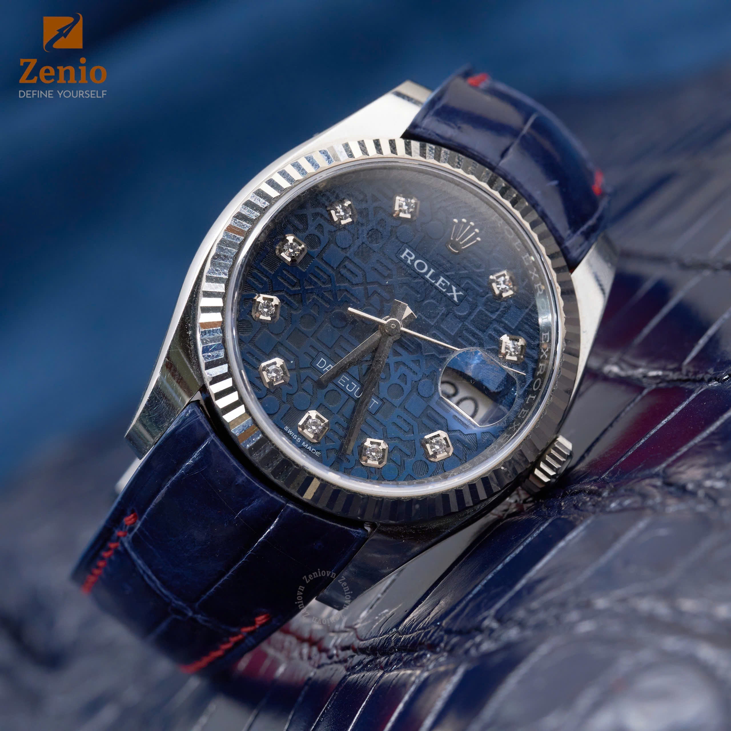 Navy face rolex on sale