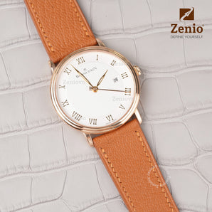 Gold Chevre Slim Strap