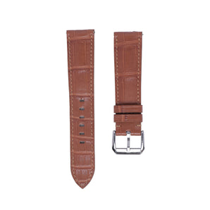 Golden Brown Alligator Classic Strap