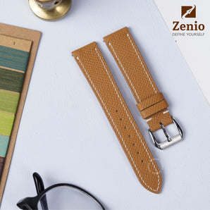 Golden Brown Epsom Slim Strap