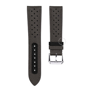 Grey Epsom mix with Black Rally Leather Straps