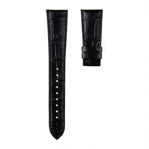 Matte Black Alligator for Rolex Cellini