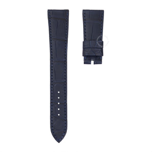 Matte Navy Alligator for Rolex Cellini
