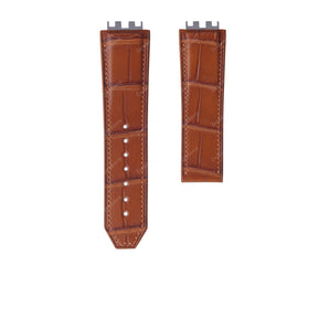 Matte Brown Alligator straps for Hublot Bigbang One Click