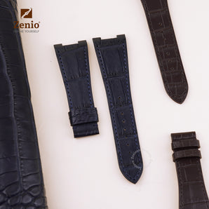 Matte Dark Navy Alligator Strap for Patek Phillipe Nautilus 5711/5712