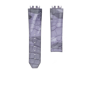 Matte Grey Camo Alligator straps for Hublot Bigbang One Click