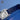Matte Navy Alligator Strap For Cartier Santos Dumont - Buckle Style