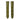 Matte Olive Alligator straps for Cartier Santos