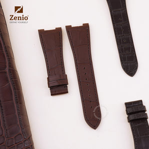 Matte Brown Alligator Strap for Patek Phillipe Nautilus 5711/5712