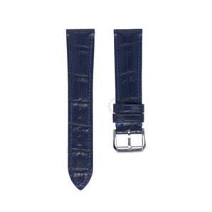 Matte Navy Alligator Classic Strap