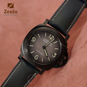 Navy Blue Leather Straps for Panerai