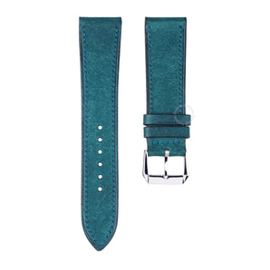 Navy Pueblo Badalassi Carlo Leather Watch Strap