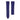 Navy FKM sailcloth-pattern straps for Cartier Santos