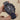 Navy Alran mix White Stiching Leather Straps