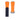 Orange FKM Rubber Sailcloth Pattern Velcro watch straps for Richard Mille