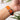 Orange Nubuck Watch Strap