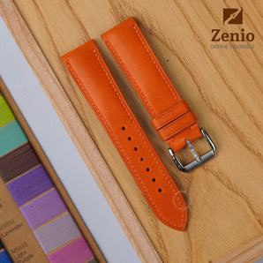 Orange Buttero Strap For Moonswatch Mission to Jupiter
