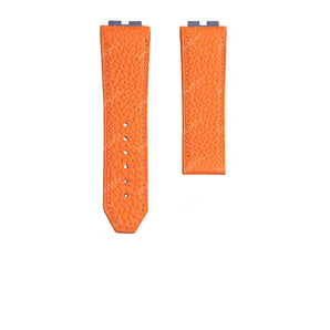 Orange Togo leather straps for Hublot Bigbang One Click