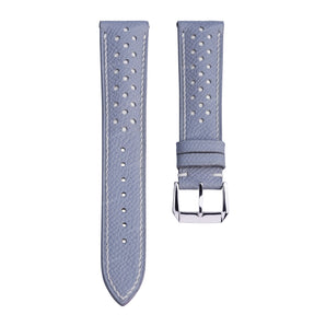 Rally Elephant Grey mix White Strap For Bioceramic Moonswatch Mission to Earthphase